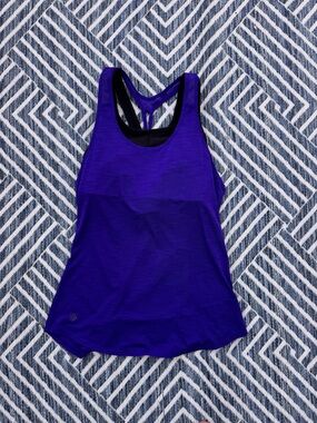 Athleta Black Performance Racerback Tank and Bra